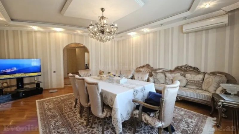 Satılır 3 otaqlı Mənzil Yeni tikili 140 m² 8 Noyabr m. - şəkil 3