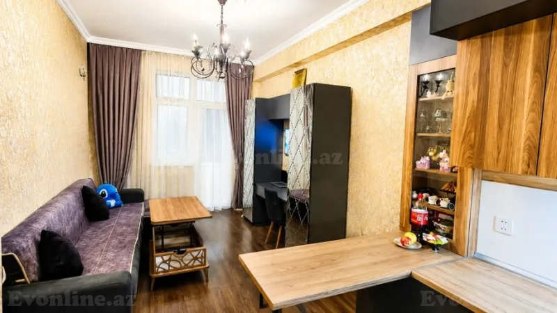 Satılır 2 otaqlı Mənzil Yeni tikili 45 m² Suraxanı r. - şəkil 2