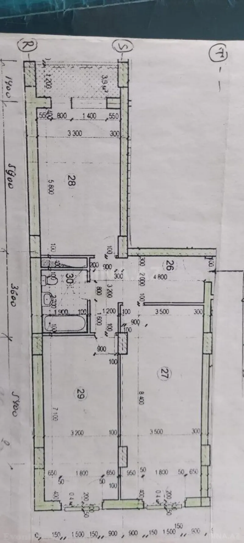 Satılır 2 otaqlı Mənzil Yeni tikili 110 m² Nizami m. - şəkil 10