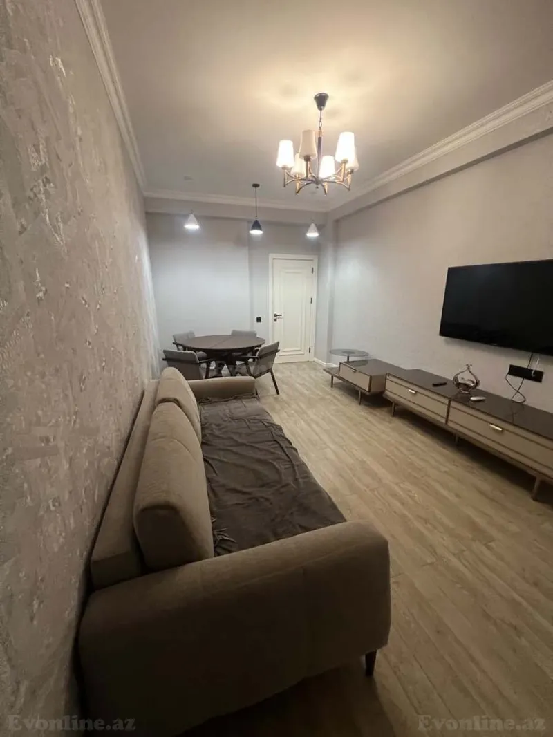 Kirayə verilir 2 otaqlı Mənzil Yeni tikili 82 m² Nərimanov r. - şəkil 4
