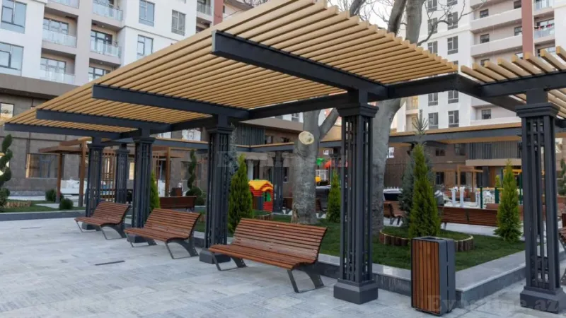 Kirayə verilir 2 otaqlı Mənzil Yeni tikili 82 m² Nərimanov r. - şəkil 14