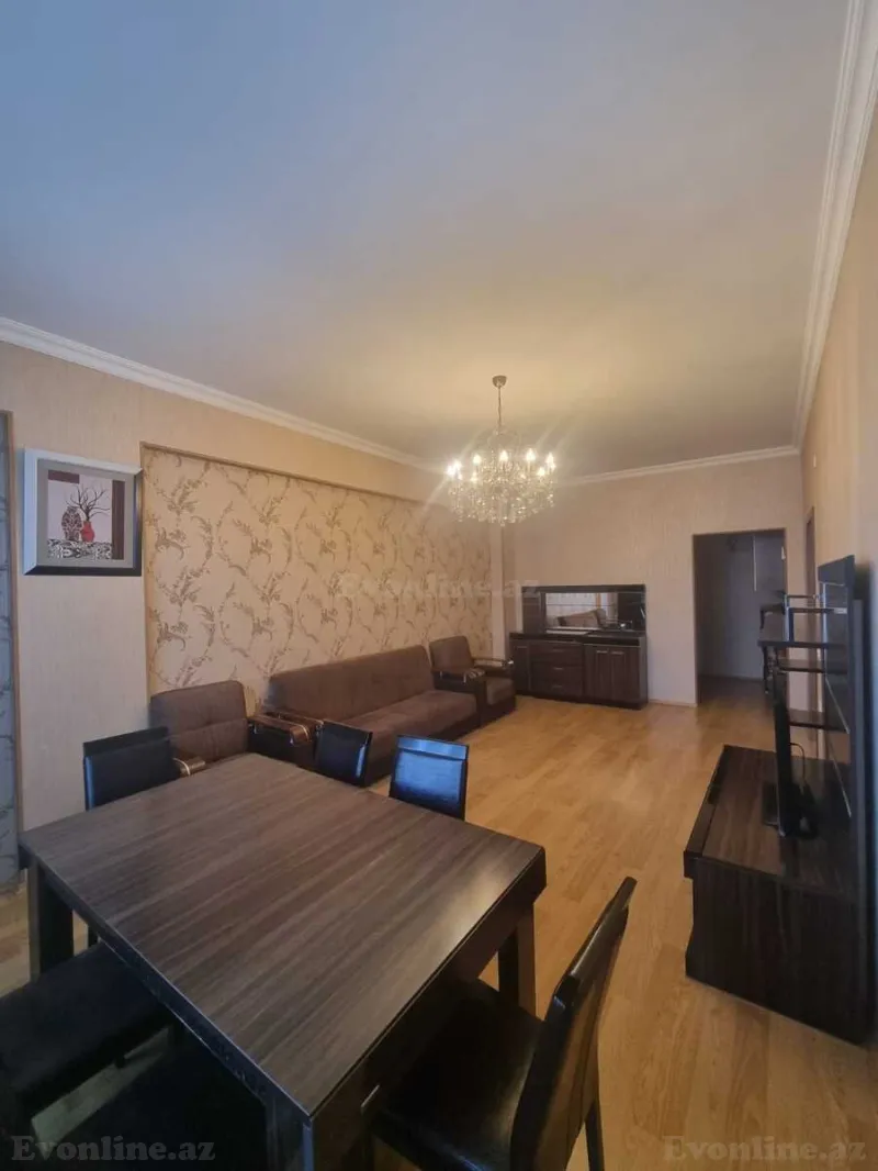 Kirayə verilir 3 otaqlı Mənzil Yeni tikili 88 m² Nəsimi m.