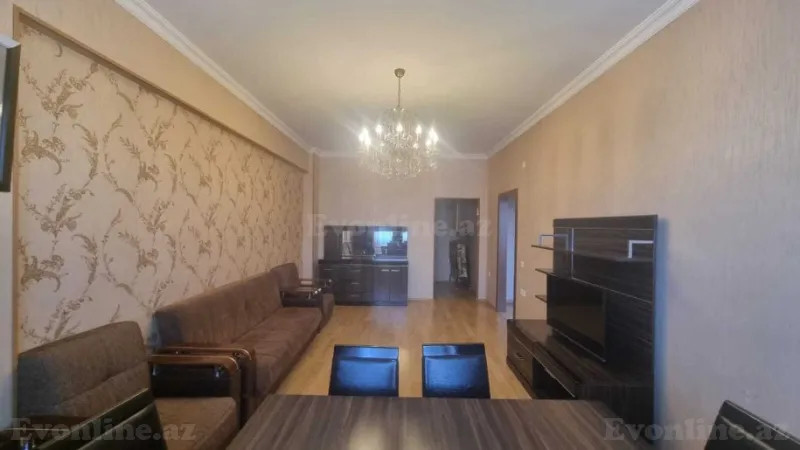 Kirayə verilir 3 otaqlı Mənzil Yeni tikili 88 m² Nəsimi m. - şəkil 2