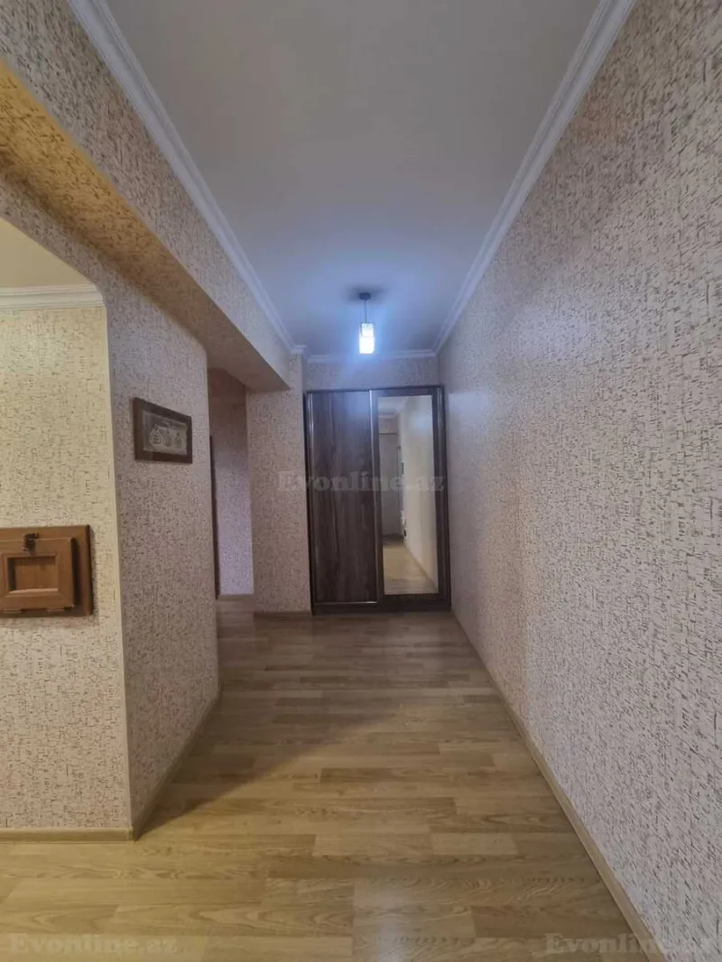 Kirayə verilir 3 otaqlı Mənzil Yeni tikili 88 m² Nəsimi m. - şəkil 5