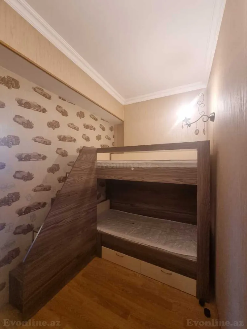 Kirayə verilir 3 otaqlı Mənzil Yeni tikili 88 m² Nəsimi m. - şəkil 12