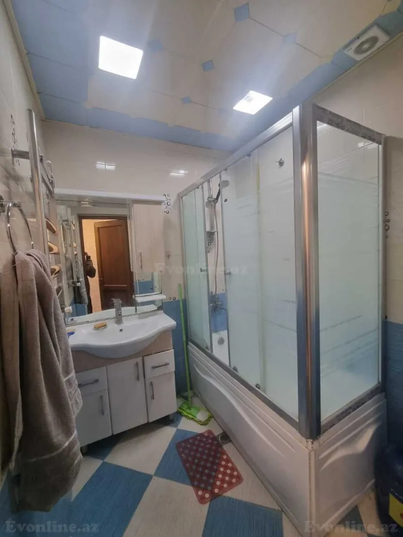 Kirayə verilir 3 otaqlı Mənzil Yeni tikili 88 m² Nəsimi m. - şəkil 13