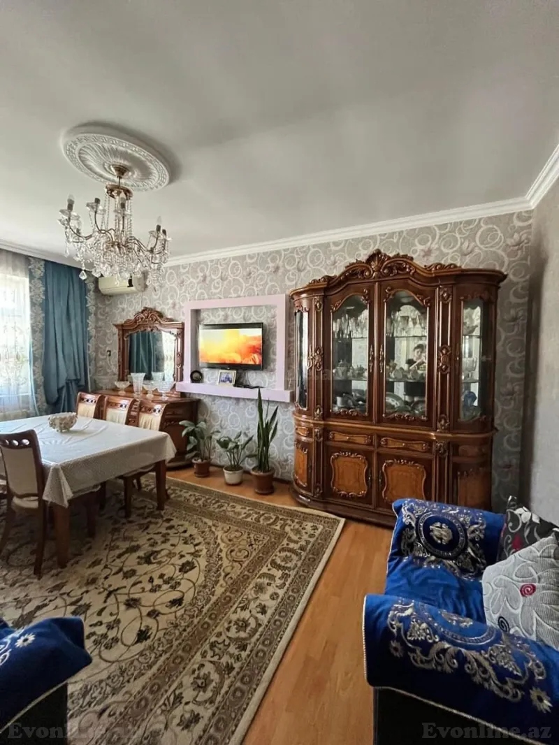 Satılır 3 otaqlı Mənzil Yeni tikili 76 m² Nərimanov r. - şəkil 2
