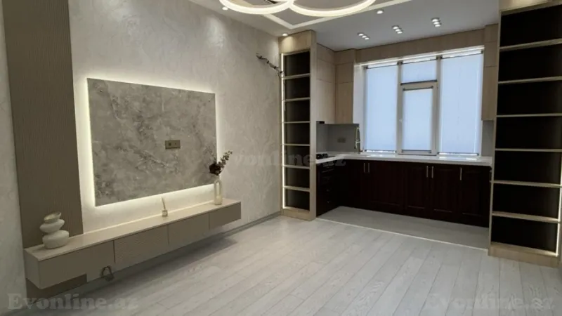 Satılır 2 otaqlı Mənzil Yeni tikili 55 m² Həzi Aslanov m. - şəkil 4