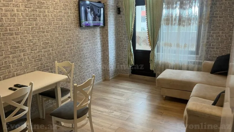 Kirayə verilir 3 otaqlı Mənzil Yeni tikili 70 m² Dərnəgül m. - şəkil 2