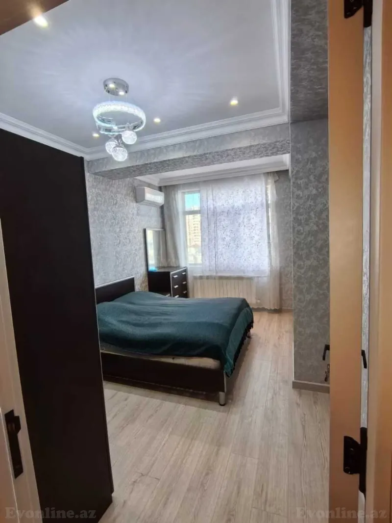 Kirayə verilir 2 otaqlı Mənzil Yeni tikili 75 m² Neftçilər m. - şəkil 2