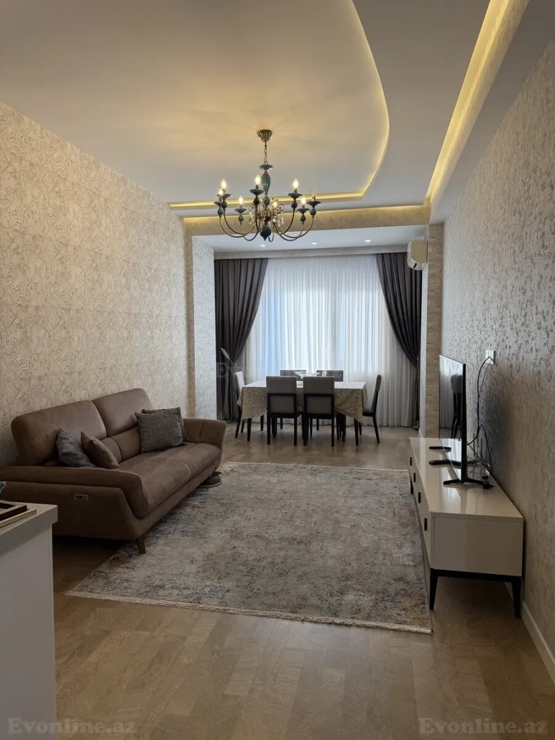 Kirayə verilir 2 otaqlı Mənzil Yeni tikili 74 m² İçərişəhər m. - şəkil 2