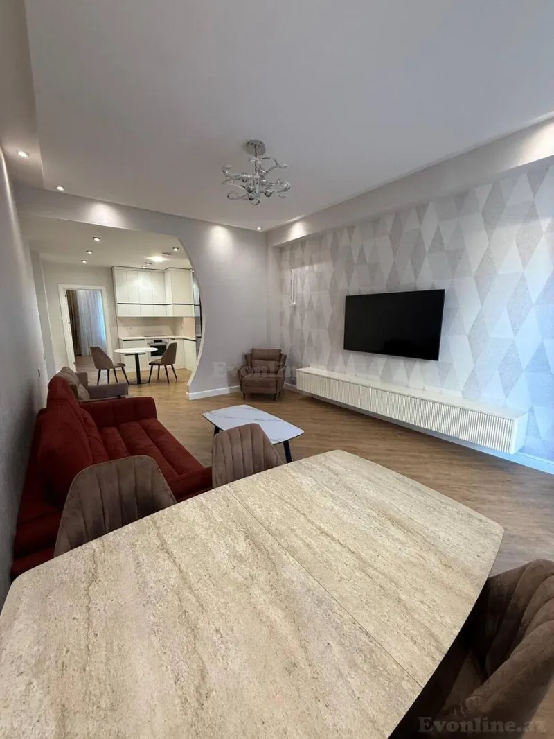 Kirayə verilir 3 otaqlı Mənzil Yeni tikili 105 m² Xətai r. - şəkil 2