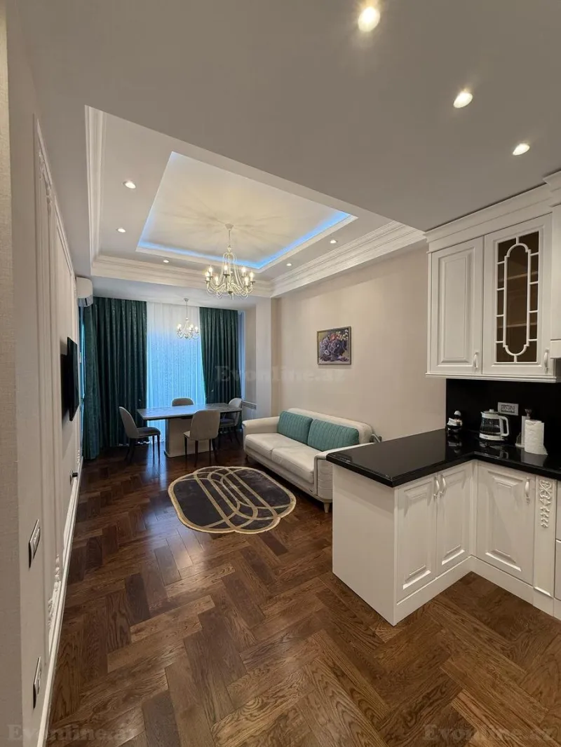 Kirayə verilir 2 otaqlı Mənzil Yeni tikili 70 m² 8 Noyabr m. - şəkil 2