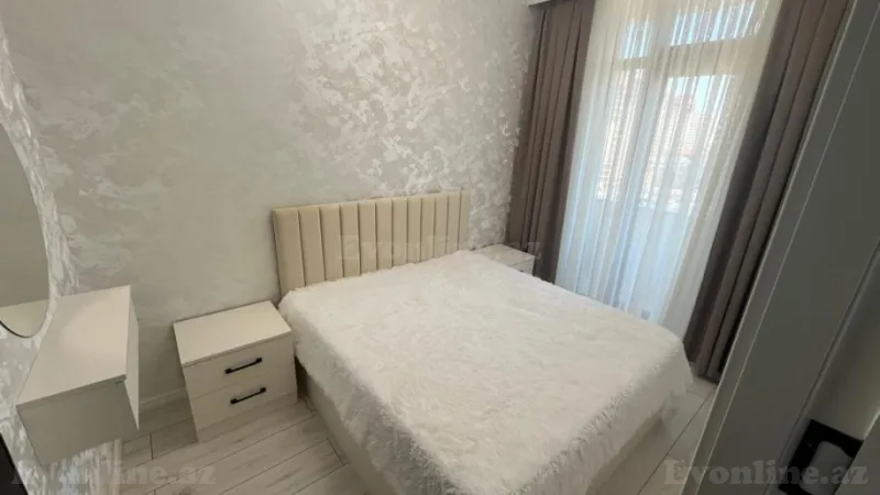 Satılır 2 otaqlı Mənzil Yeni tikili 45 m² Qara Qarayev m. - şəkil 2