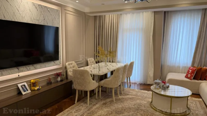 Satılır 3 otaqlı Mənzil Yeni tikili 137 m² Nəriman Nərimanov m. - şəkil 5