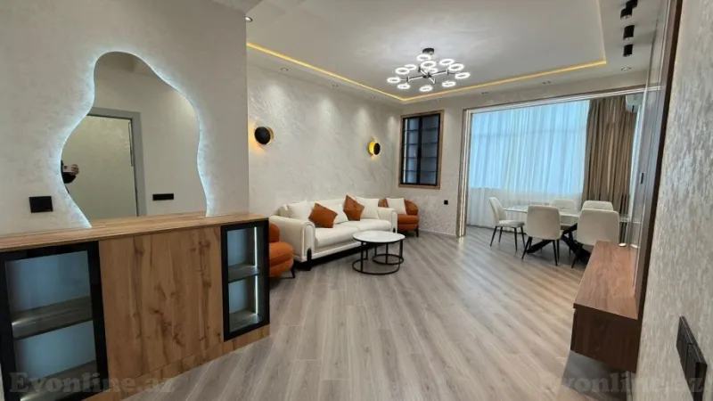 Satılır 2 otaqlı Mənzil Yeni tikili 83 m² Həzi Aslanov m. - şəkil 3