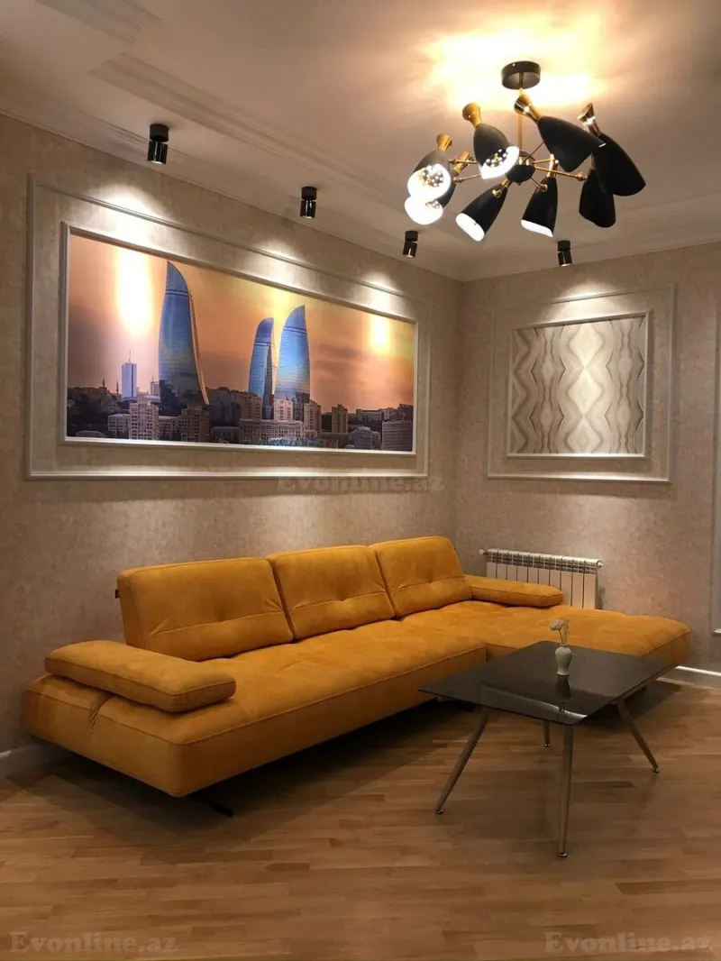 Kirayə verilir 3 otaqlı Mənzil Yeni tikili 110 m² 8 Noyabr m. - şəkil 5