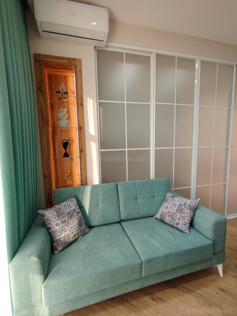 Kirayə verilir 2 otaqlı Mənzil Yeni tikili 44 m² Qara Qarayev m. - şəkil 3