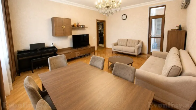 Satılır 3 otaqlı Mənzil Yeni tikili 125 m² Nizami m. - şəkil 2
