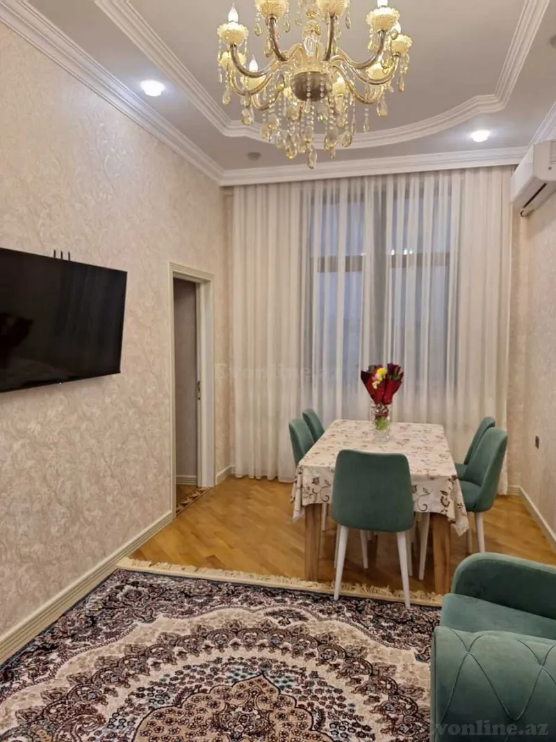 Satılır 3 otaqlı Mənzil Yeni tikili 75 m² Nəsimi r. - şəkil 4
