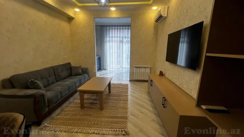 Kirayə verilir 2 otaqlı Mənzil Yeni tikili 65 m² Dərnəgül m. - şəkil 2