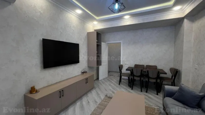 Kirayə verilir 2 otaqlı Mənzil Yeni tikili 65 m² Dərnəgül m. - şəkil 3