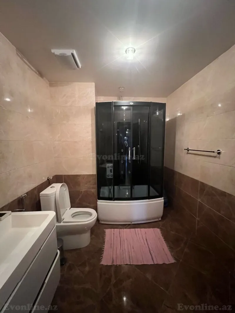 Kirayə verilir 4 otaqlı Mənzil Yeni tikili 205 m² Səbail r. - şəkil 6