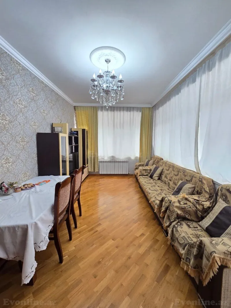 Satılır 3 otaqlı Mənzil Yeni tikili 102 m² Qara Qarayev m.