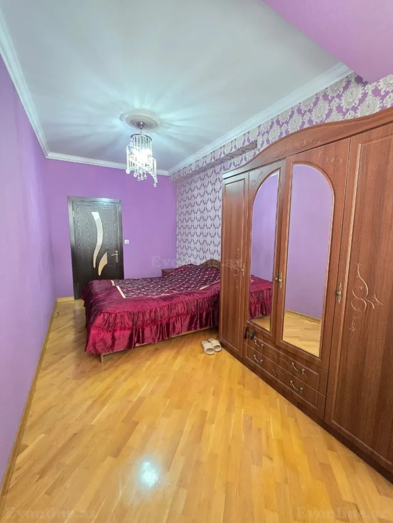 Satılır 3 otaqlı Mənzil Yeni tikili 102 m² Qara Qarayev m. - şəkil 3