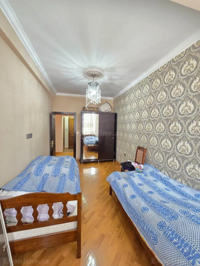 Satılır 3 otaqlı Mənzil Yeni tikili 102 m² Qara Qarayev m. - şəkil 5