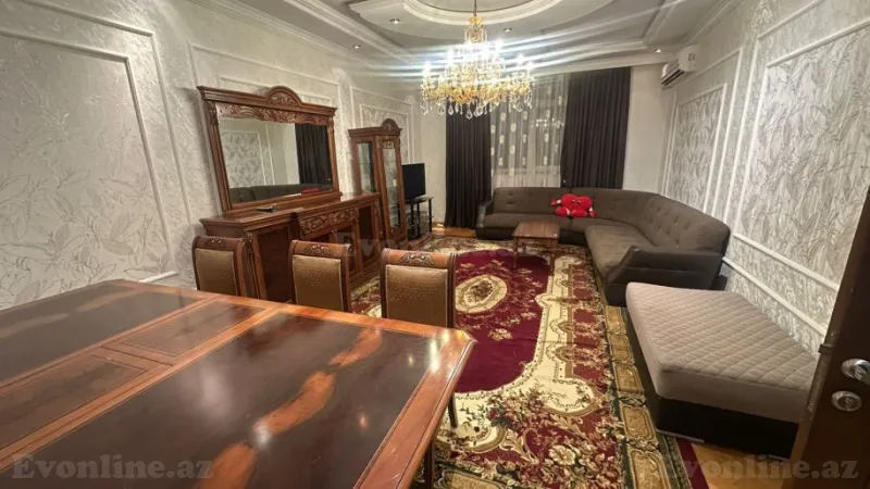 Kirayə verilir 3 otaqlı Mənzil Yeni tikili 168 m² Xətai r.