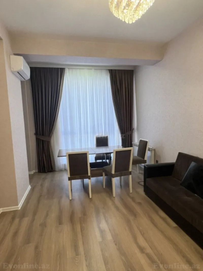 Kirayə verilir 2 otaqlı Mənzil Yeni tikili 74 m² Koroğlu m. - şəkil 2