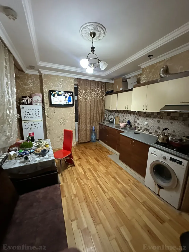 Satılır 2 otaqlı Mənzil Yeni tikili 56 m² İnşaatçılar m. - şəkil 6