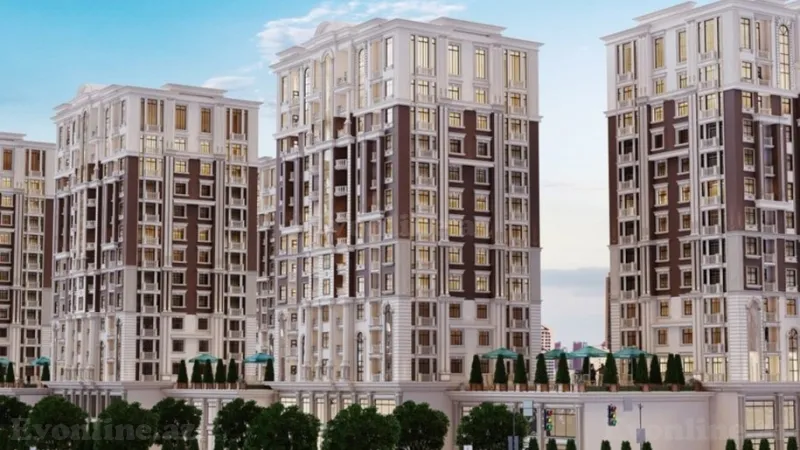 Satılır 3 otaqlı Mənzil Yeni tikili 92 m² 28 May m. - şəkil 2