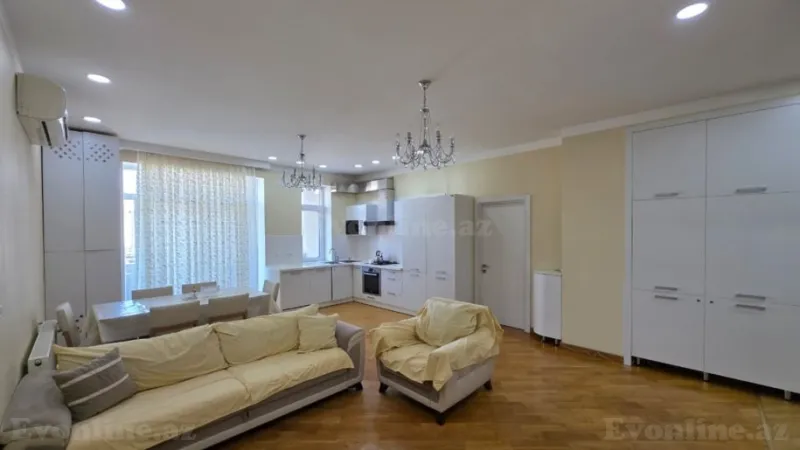 Kirayə verilir 3 otaqlı Mənzil Yeni tikili 120 m² Elmlər Akademiyası m.