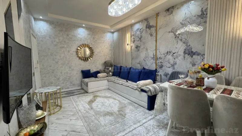 Satılır 2 otaqlı Mənzil Köhnə tikili 55 m² Massiv V - şəkil 2