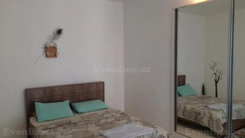 Kirayə verilir 1 otaqlı Mənzil Yeni tikili 45 m² Xətai m. - şəkil 2