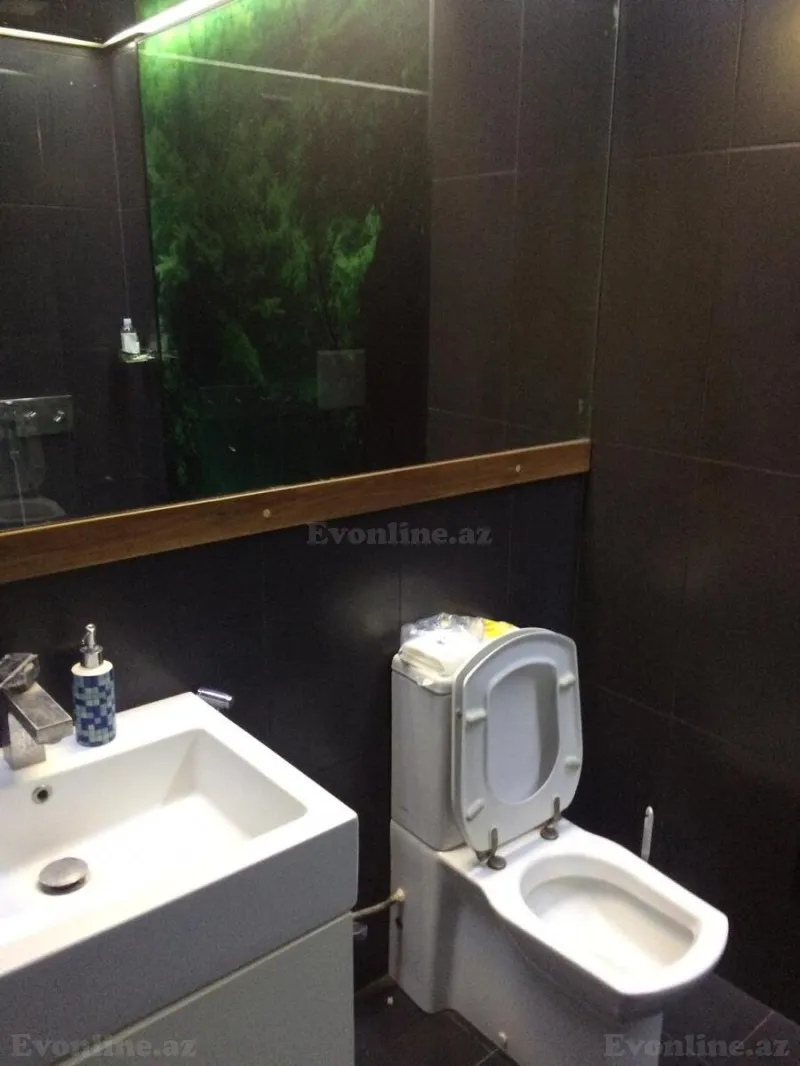 Kirayə verilir 1 otaqlı Mənzil Yeni tikili 45 m² Xətai m. - şəkil 16