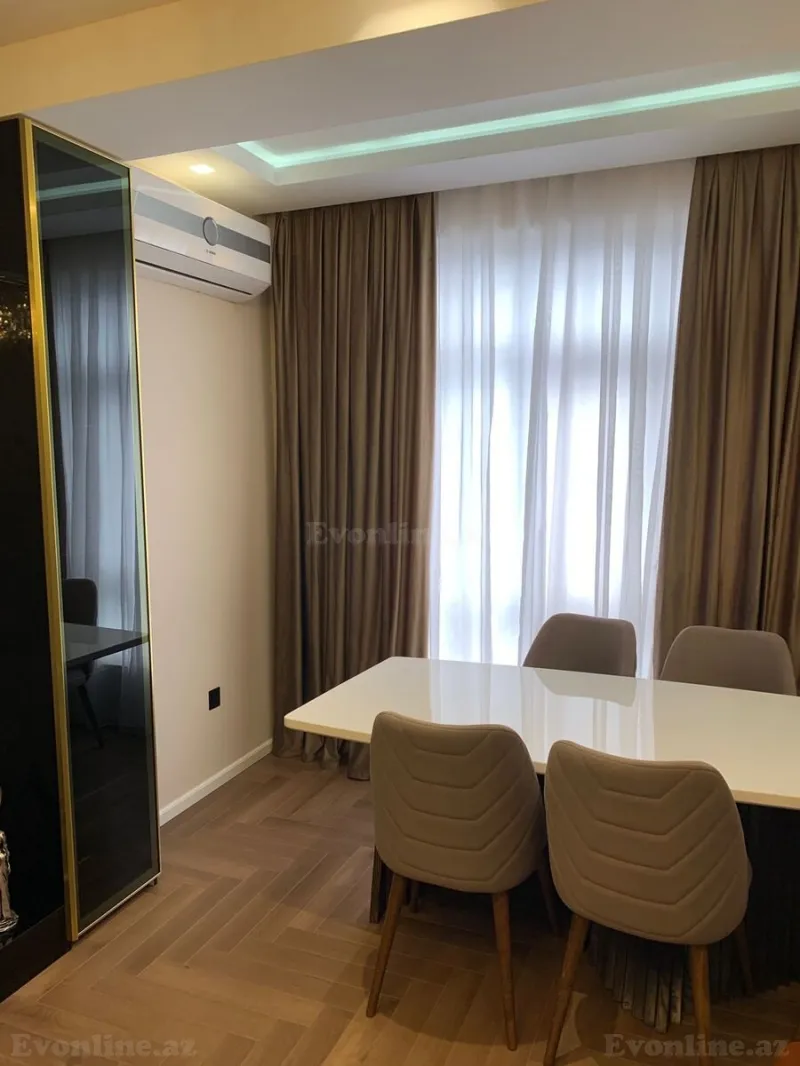 Kirayə verilir 2 otaqlı Mənzil Yeni tikili 70 m² Nərimanov r. - şəkil 3