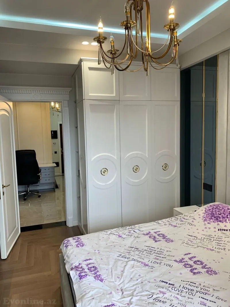 Kirayə verilir 2 otaqlı Mənzil Yeni tikili 70 m² Nərimanov r. - şəkil 4