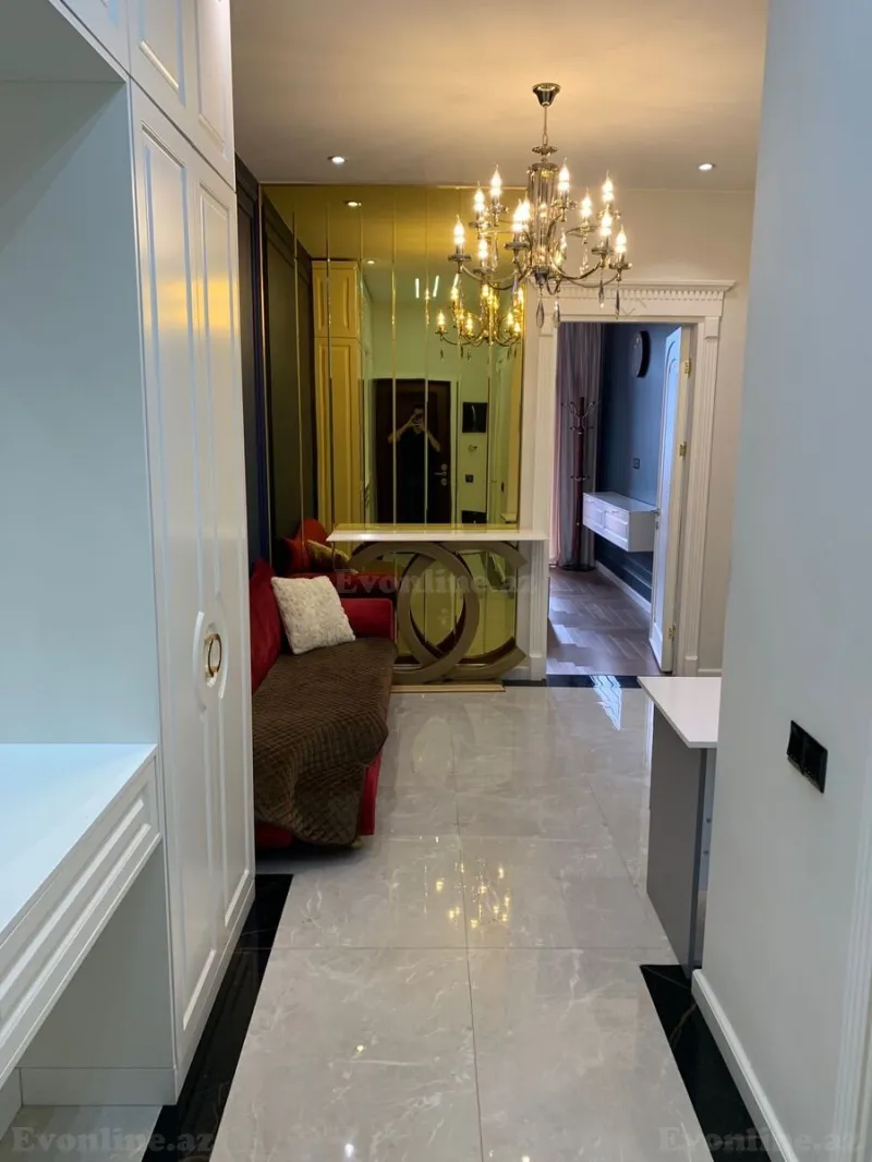 Kirayə verilir 2 otaqlı Mənzil Yeni tikili 70 m² Nərimanov r. - şəkil 10