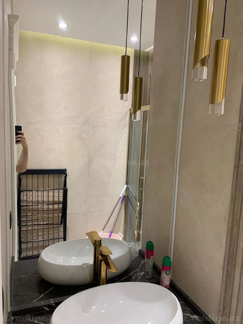 Kirayə verilir 2 otaqlı Mənzil Yeni tikili 70 m² Nərimanov r. - şəkil 11