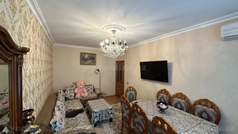 Satılır 3 otaqlı Mənzil Köhnə tikili 78 m² Xətai r. - şəkil 2