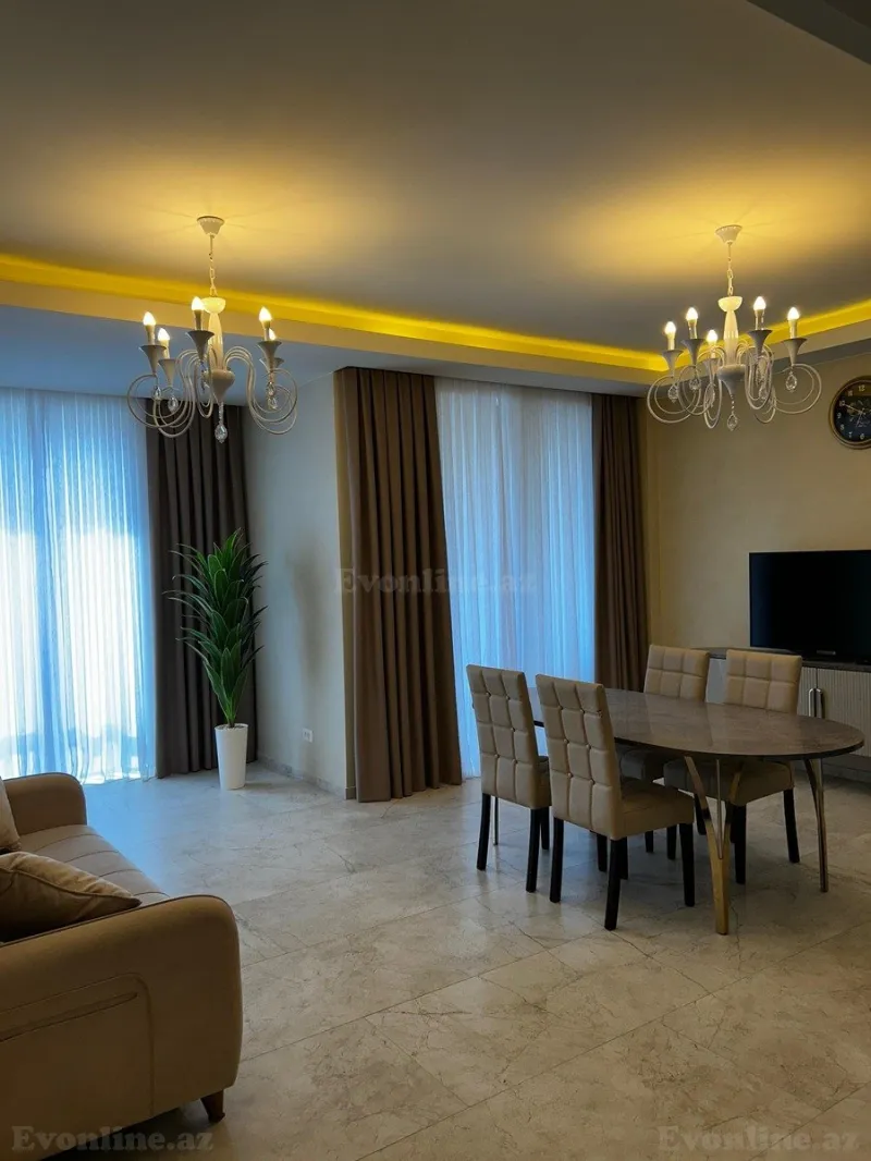 Kirayə verilir 3 otaqlı Mənzil Yeni tikili 125 m² Sabunçu r. - şəkil 4