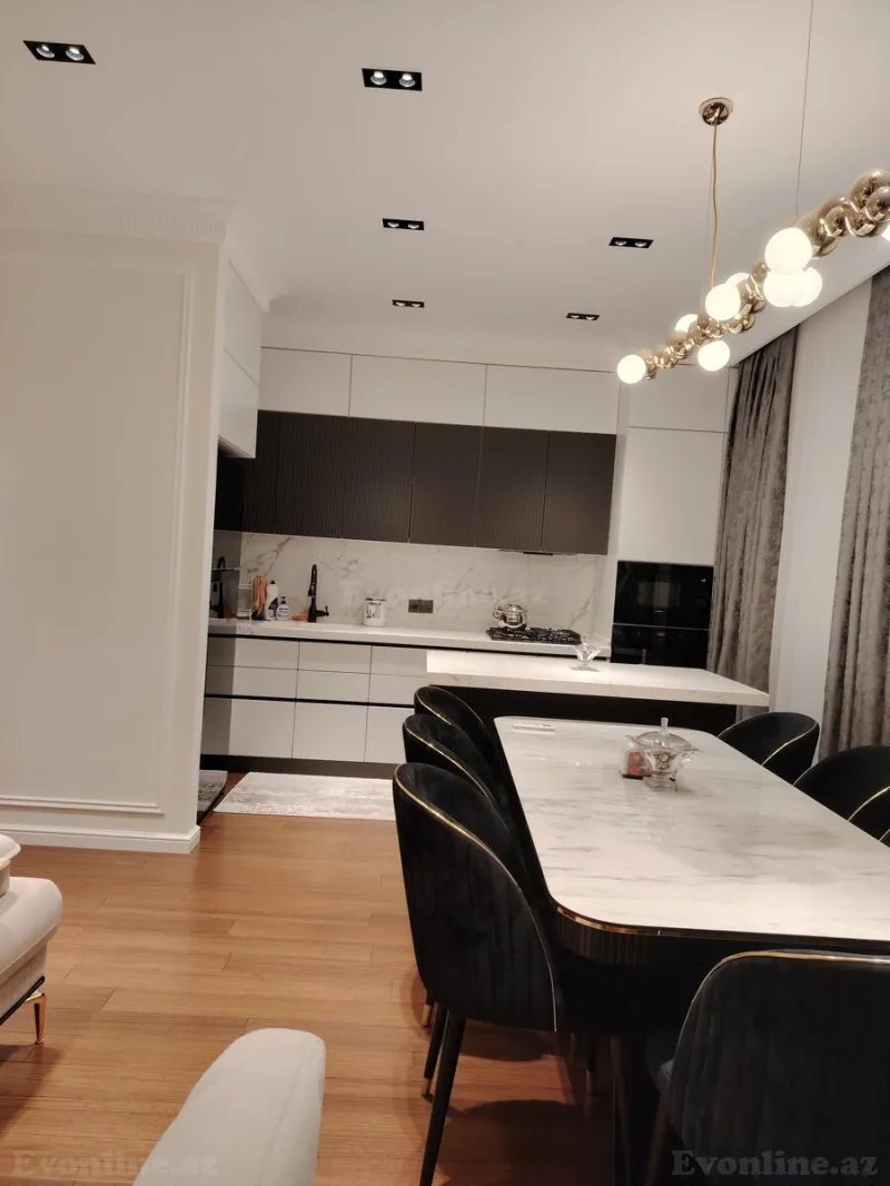 Kirayə verilir 3 otaqlı Mənzil Yeni tikili 110 m² 8 Noyabr m. - şəkil 10
