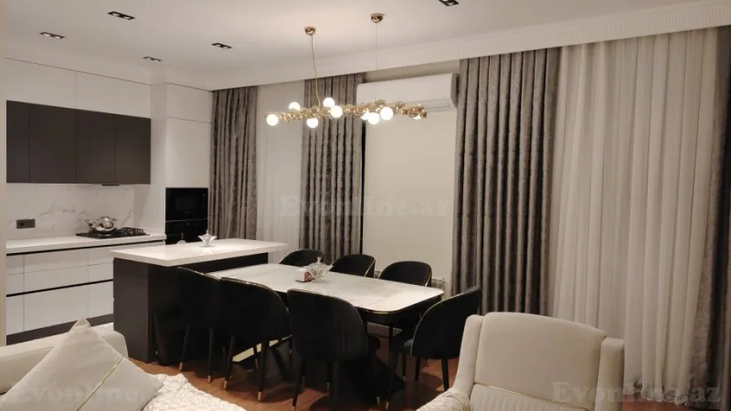 Kirayə verilir 3 otaqlı Mənzil Yeni tikili 110 m² 8 Noyabr m. - şəkil 11