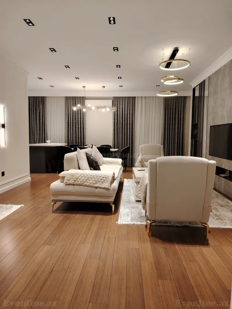 Kirayə verilir 3 otaqlı Mənzil Yeni tikili 110 m² 8 Noyabr m. - şəkil 14