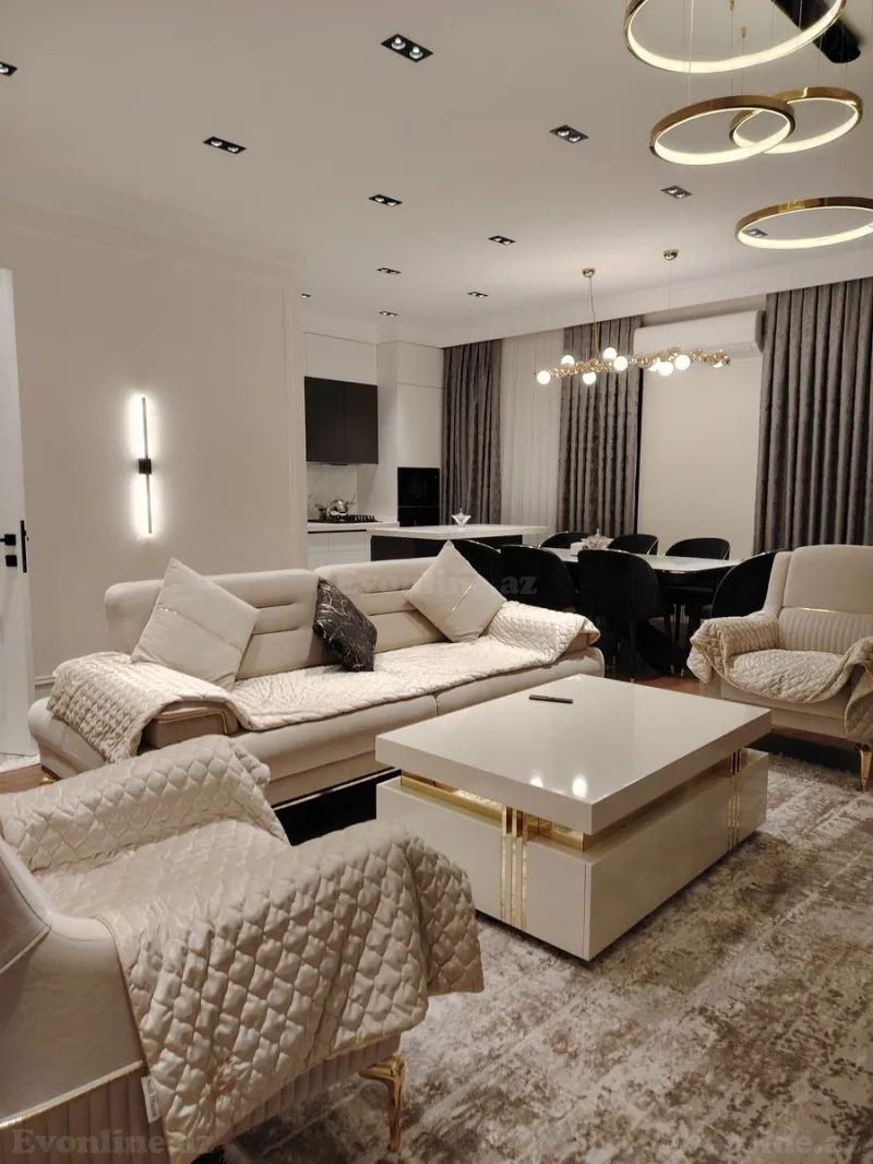 Kirayə verilir 3 otaqlı Mənzil Yeni tikili 110 m² 8 Noyabr m. - şəkil 20