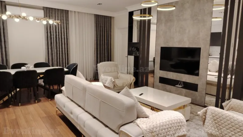 Kirayə verilir 3 otaqlı Mənzil Yeni tikili 110 m² 8 Noyabr m. - şəkil 25
