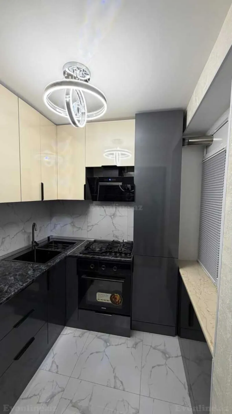 Satılır 3 otaqlı Mənzil Yeni tikili 80 m² Gənclik m. - şəkil 12